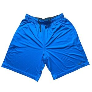 Nike Dri Fit Men's Blue Athletic Training Shorts Size XL